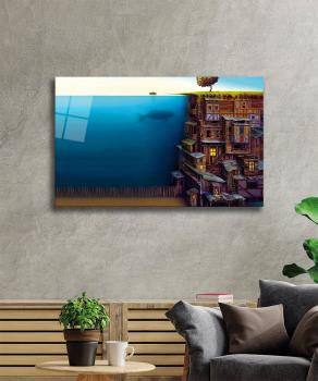 Abstract Art Design rectangular special Glass Picture! - Kopie